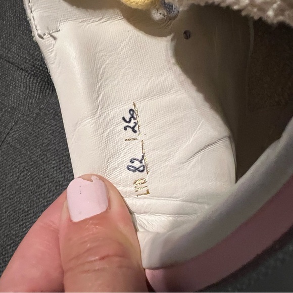 Golden Goose Sky Star 40 Gray and Mint Green Star - Picture 7 of 9